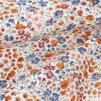 Pochette de costume Liberty Phoebe terracotta 2