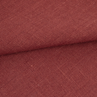 Pochette de costume Lin brique 2