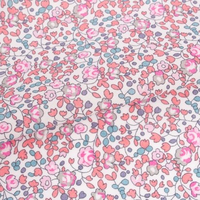 Pochette de costume Liberty Eloise rose dragée 2