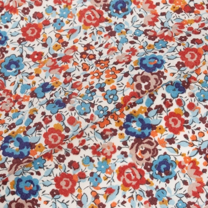 Pochette de costume Liberty Emma brique 2