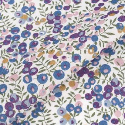 Liberty Blueberry Wiltshire Bow Tie