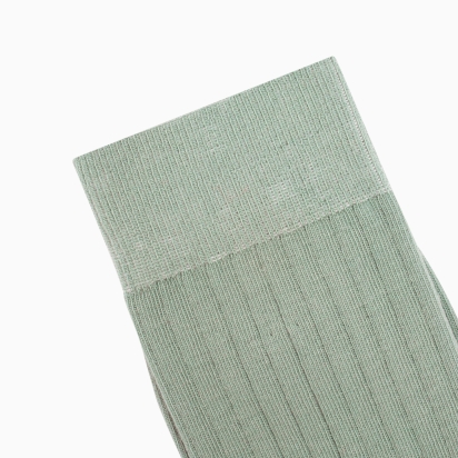 Chaussettes Coton bio sauge 2