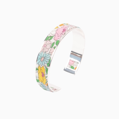 Bracelet Laiton argent - Liberty Poppy limonade