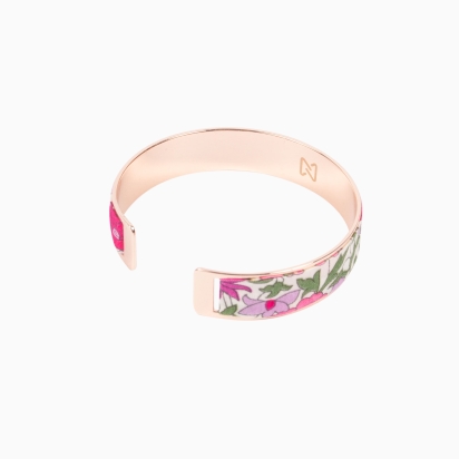 Grenadine Liberty Poppy Bracelet - Rose gold 2