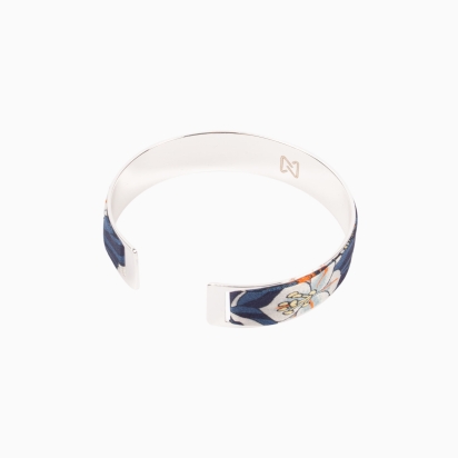 Bracelet Laiton argenté - Liberty Soie Mountain Primrose 2