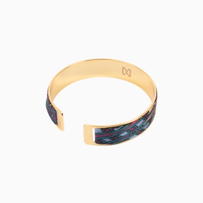 Royal Hera Silk Bracelet - Rose gold 2