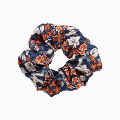 Liberty Primrose Silk Scrunchie