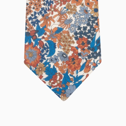 Liberty Blue Margaret tie
