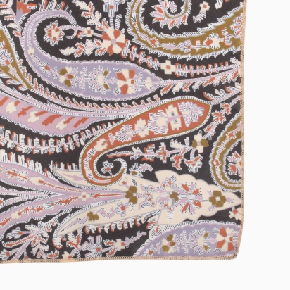 Liberty Felix Silk Square Bronze Green