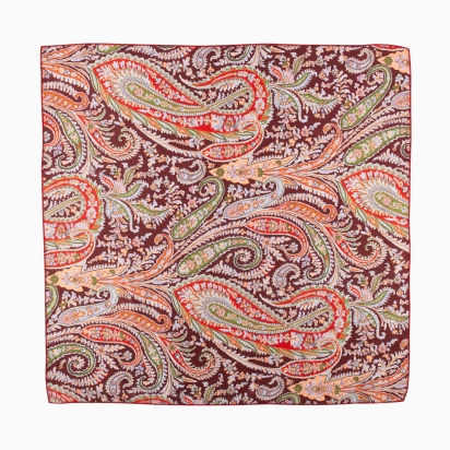 Liberty Felix Silk Square Vine Red