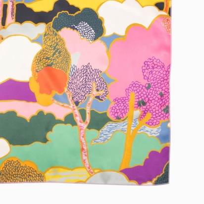 Carré de Soie Liberty Prospect Place cerisier