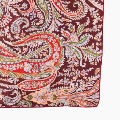 Liberty Felix Silk Square Vine Red