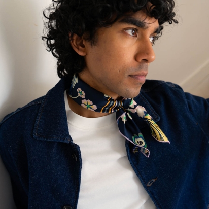 Liberty Floral Symphony Silk Square