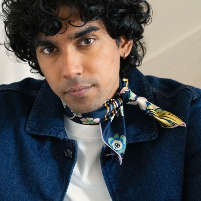 Liberty Floral Symphony Silk Square