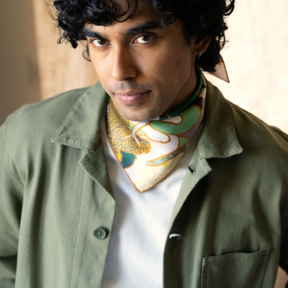 Liberty Prospect Place Silk Square Bonsaï