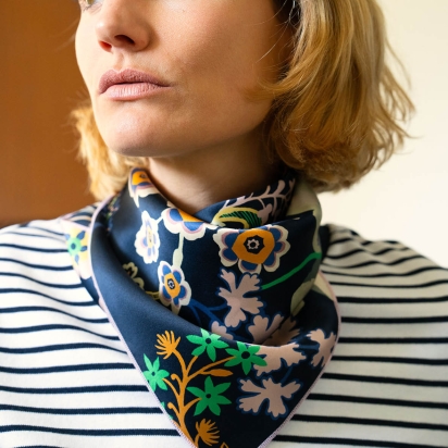 Liberty Floral Symphony Silk Square