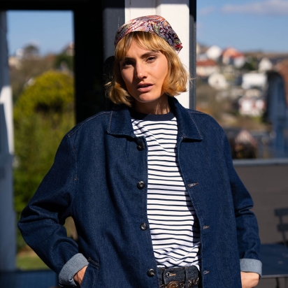 Carré de Soie Liberty Felix rouge vigne 2