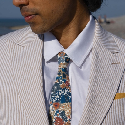 Liberty Blue Margaret tie