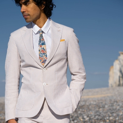 Liberty Blue Margaret tie