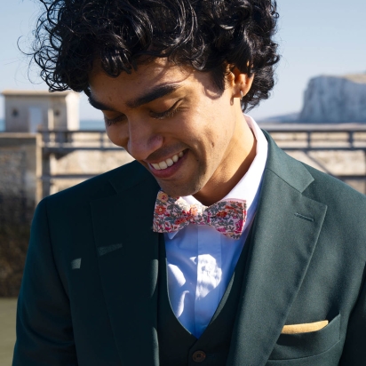 Liberty Pink Babingdon Bow Tie 2