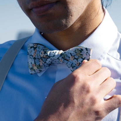 Liberty Green Shasta bow tie