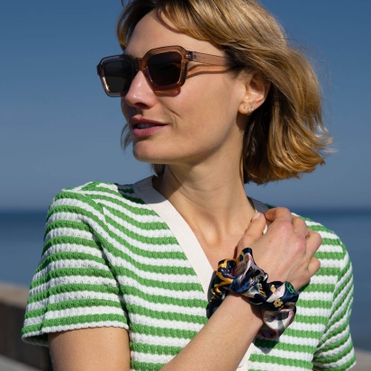 Chouchou Soie Liberty Floral Symphony 2