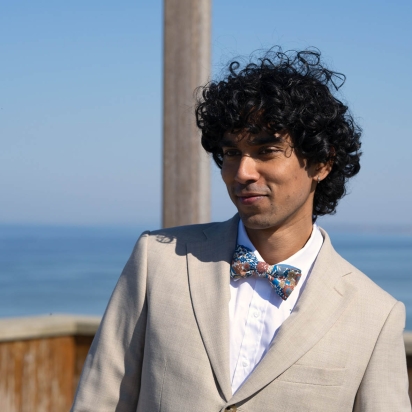 Liberty Blue Margaret Bow Tie