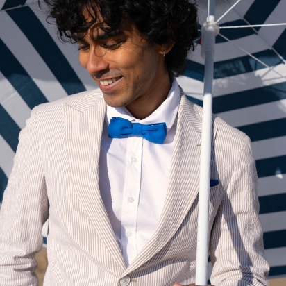 Royal Blue Bow Tie 2