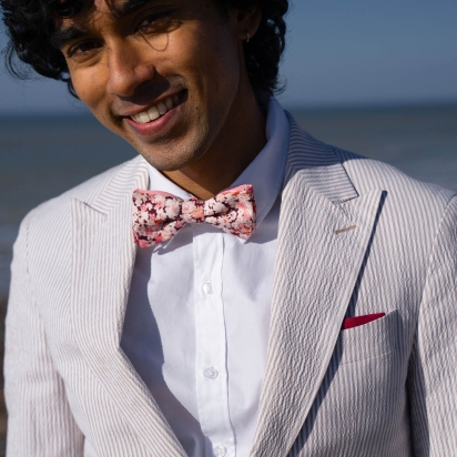 Liberty Pink Shasta Bow Tie 2