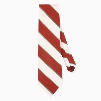 Brick Striped Tie