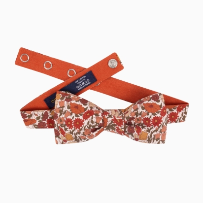 Liberty Poppy Squirrel Bow Tie