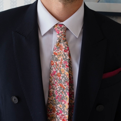 Liberty Pink Babingdon Tie 2