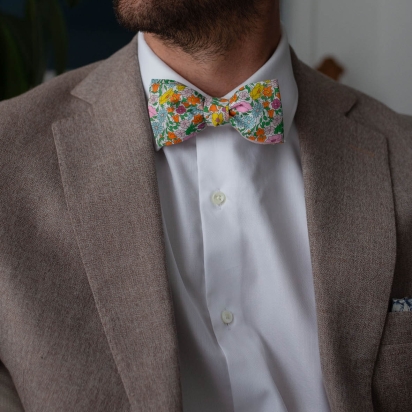 Liberty Lemonade Poppy Bow Tie 2