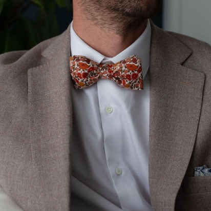 Liberty Poppy Squirrel Bow Tie 2