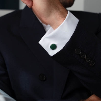 Ivy Green Cufflinks 2