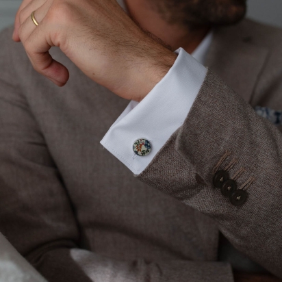 Liberty Katie & Millie Vanilla Cufflinks 2