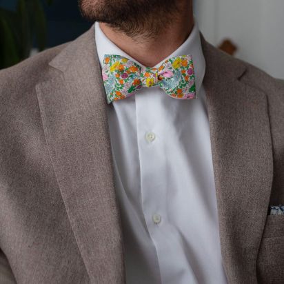 Liberty Lemonade Poppy Bow Tie 2