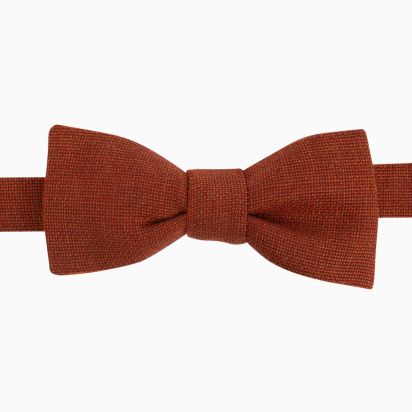 Nocciola Italian Wool Bow Tie