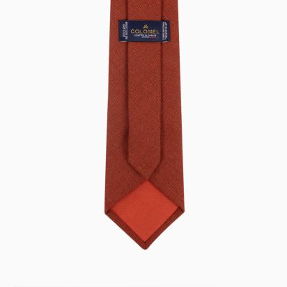 Cravate Laine Italienne nocciola