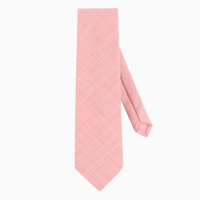 Gelato pink Italian Wool Tie