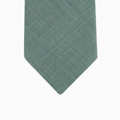 Origano green Italian Wool Tie