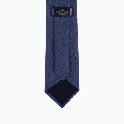 Adriatic blue Italian Wool Tie
