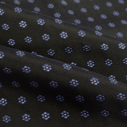 Storm green Scala Silk Tie 2