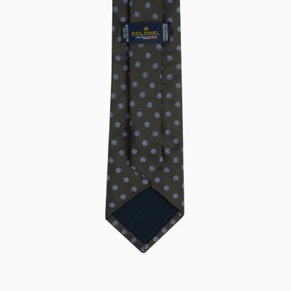 Storm green Scala Silk Tie