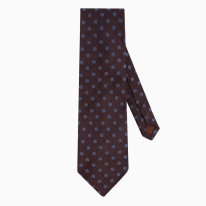 Mahogany Scala Silk Tie