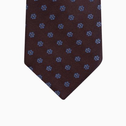 Mahogany Scala Silk Tie