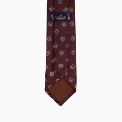 Magma Mosaic Silk Tie