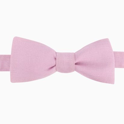 Peony Linen Bow Tie