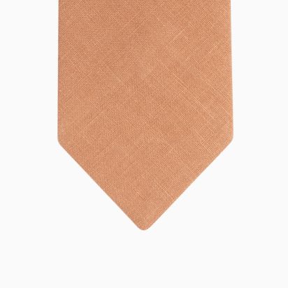 Caramel Linen Tie