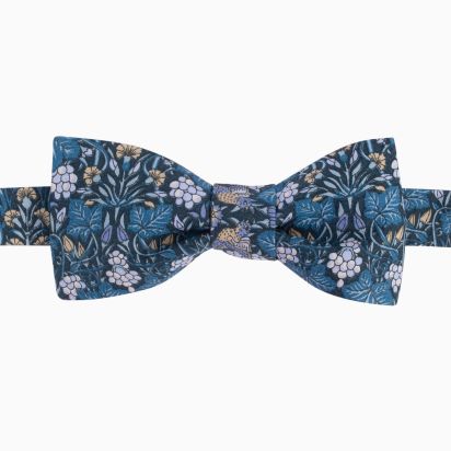 Liberty Blue Vine Thief Bow Tie